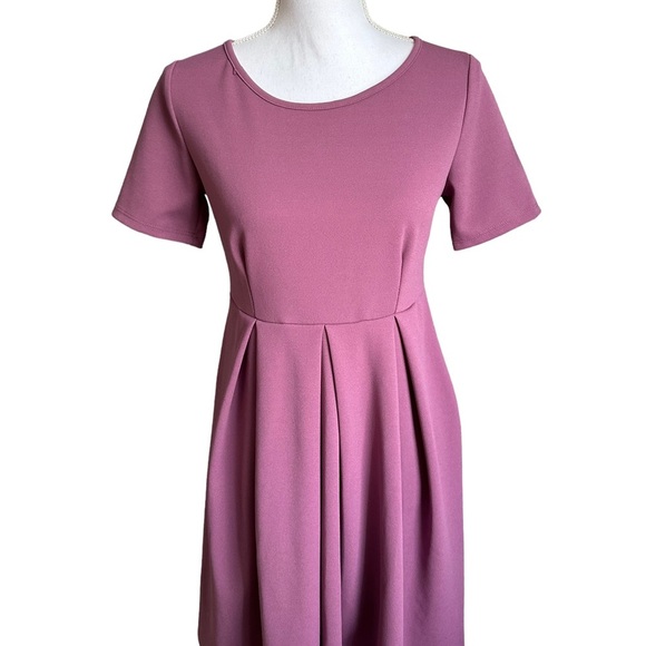 Hello Miz Women’s Maternity Short Sleeve Pleated Dress Size Small - Picture 7 of 17